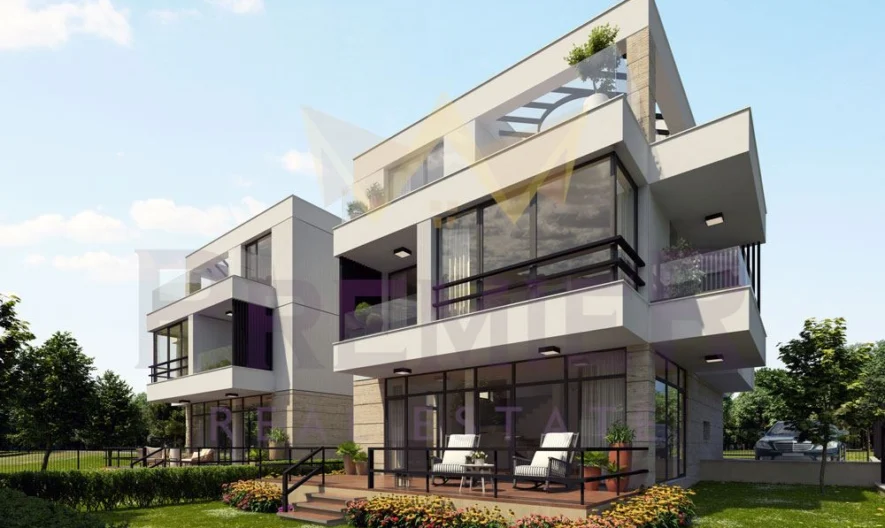 Триетажна къща,Черноморец - - снимка 1 - Имоти Премиер