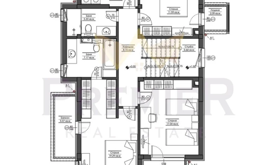 Триетажна къща,Черноморец -  - снимка 5 - Имоти Премиер