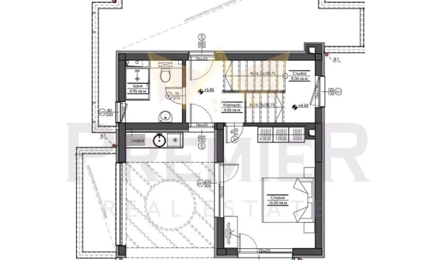 Триетажна къща,Черноморец - - снимка 7 - Имоти Премиер