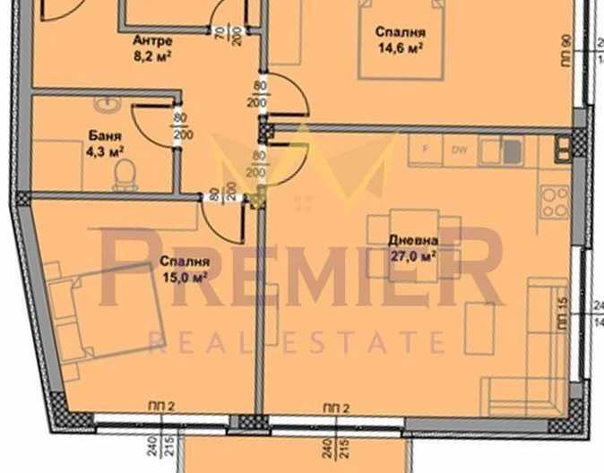 Тристаен -  - снимка 12 - Имоти Премиер