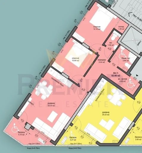 Тристаен Апартамент -  - снимка 1 - Имоти Премиер