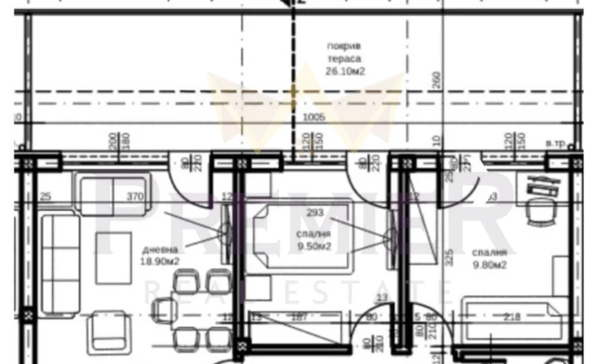 Тристаен апартамент -  - снимка 14 - Имоти Премиер