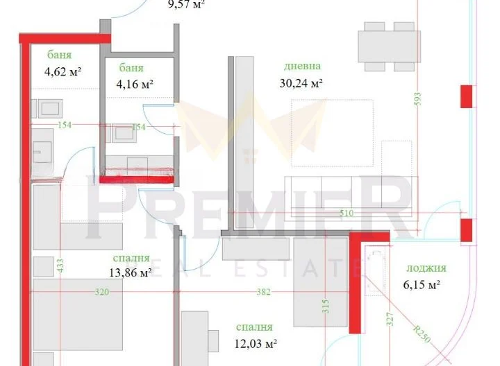 Тристаен апартамент – кв. Трошево, Варна -  - снимка 12 - Имоти Премиер