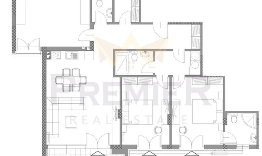 🏡 ТРИСТАЕН АПАРТАМЕНТ Б-1 | НОВО СТРОИТЕЛСТВО | БУТИКОВ КОМПЛЕКС ВИНИЦА ФОРЕСТ | кв. Виница, Варна -  - снимка 2 - Имоти Премиер