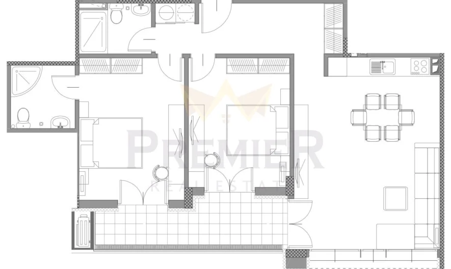 🏡 ТРИСТАЕН АПАРТАМЕНТ Б-16 | НОВО СТРОИТЕЛСТВО | БУТИКОВ КОМПЛЕКС ВИНИЦА ФОРЕСТ | кв. Виница, Варна -  - снимка 2 - Имоти Премиер