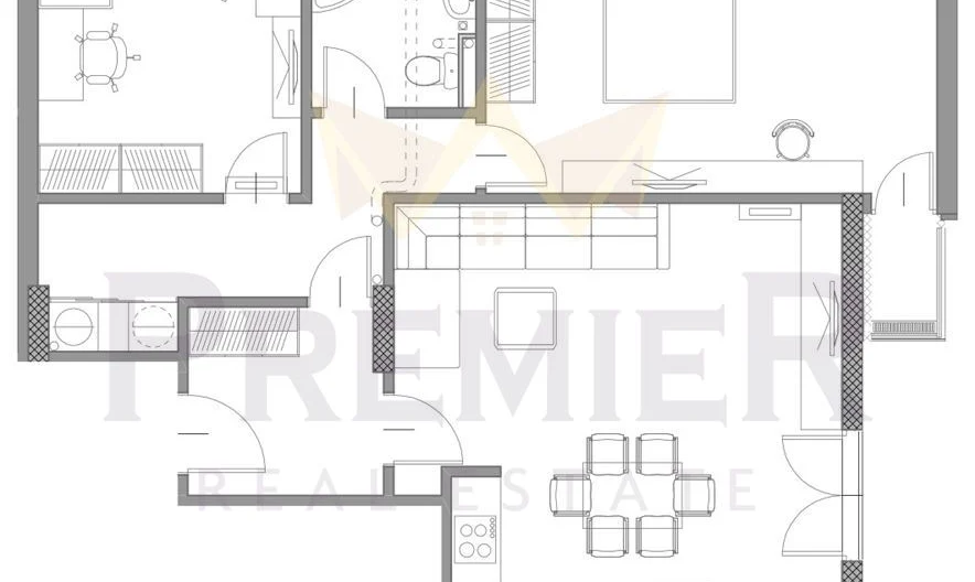 🏡 ТРИСТАЕН АПАРТАМЕНТ Б-3 | НОВО СТРОИТЕЛСТВО | БУТИКОВ КОМПЛЕКС ВИНИЦА ФОРЕСТ | кв. Виница, Варна -  - снимка 2 - Имоти Премиер