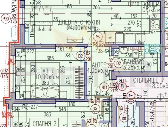 Тристаен апартамент до Събота пазара -  - снимка 2 - Имоти Премиер