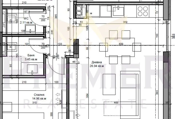 Агенция за недвижими имоти - Имоти Премиер - имот - 1093941, Цена: 173002 EUR