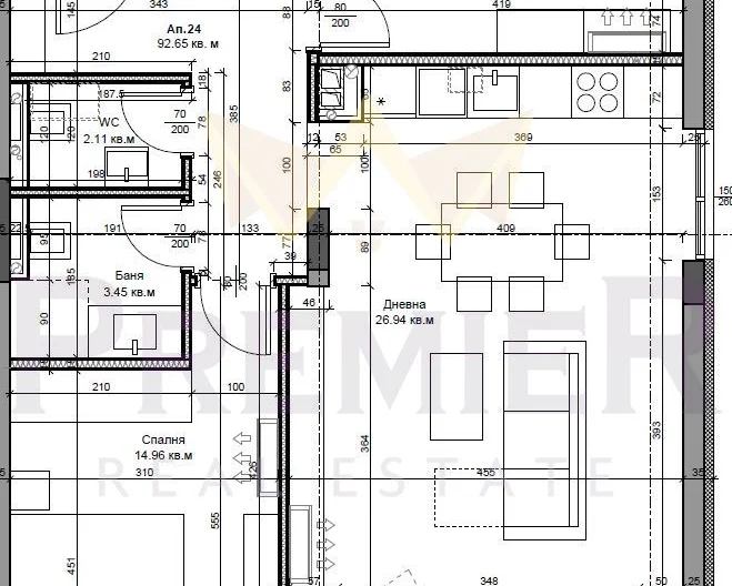 Тристаен апартамент Галата - - снимка 2 - Имоти Премиер