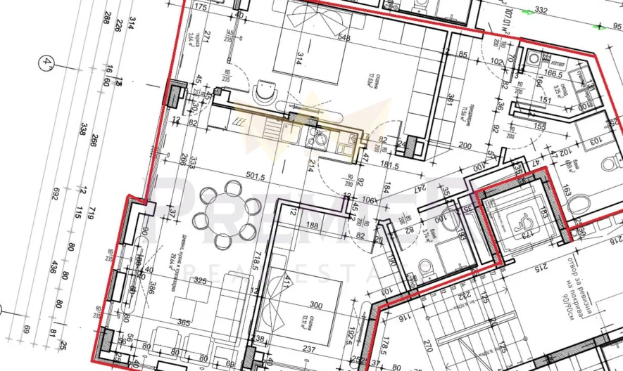 Тристаен апартамент, Малинова Долина -  - снимка 8 - Имоти Премиер