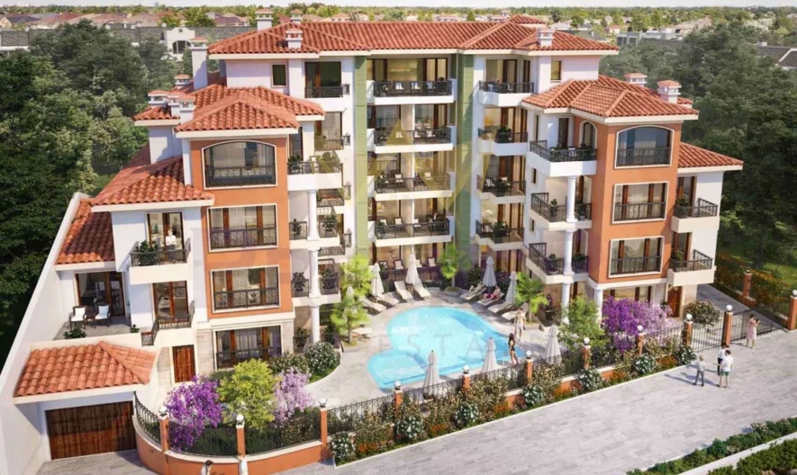 Тристаен апартамент на първа линия море комплекс „Villa Metara“ –   Равда -  - снимка 2 - Имоти Премиер