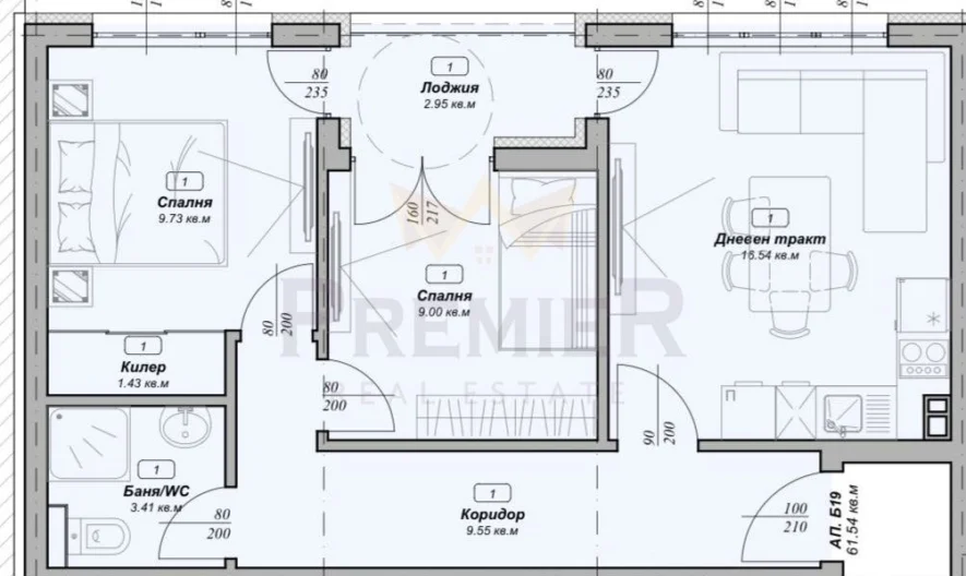 Тристаен апартамент, над ВиК Варна - - снимка 4 - Имоти Премиер