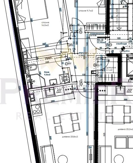 Тристаен апартамент ново строителство Варна широк център -  - снимка 13 - Имоти Премиер