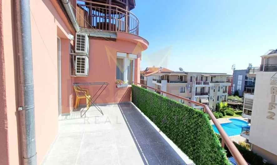 Тристаен апартамент обзаведен, на 5 минути от плажа в Равда - - снимка 12 - Имоти Премиер