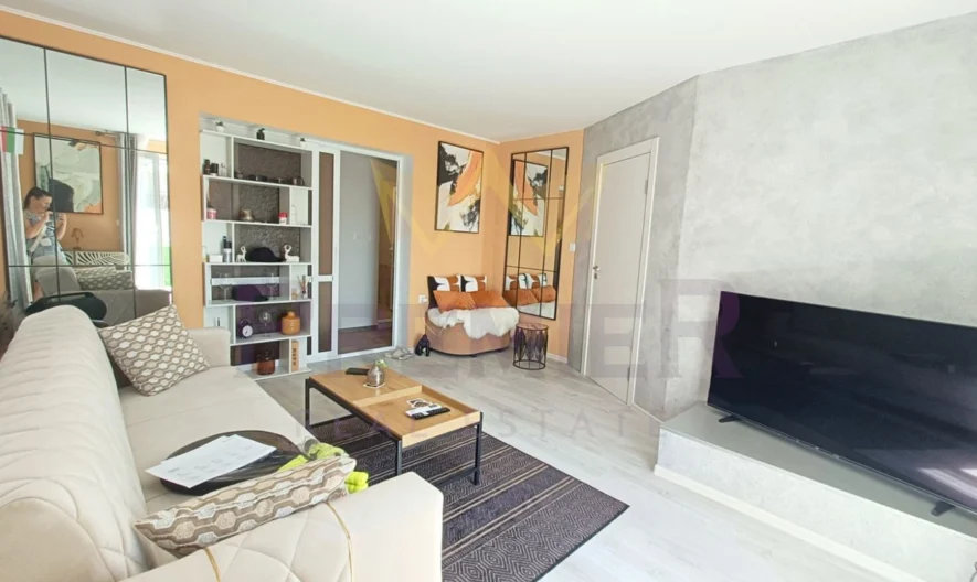 Тристаен апартамент обзаведен, на 5 минути от плажа в Равда -  - снимка 2 - Имоти Премиер