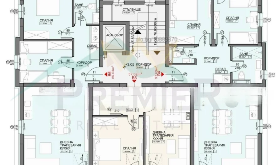 Тристаен апартамент Остромила -  - снимка 3 - Имоти Премиер