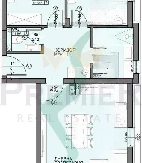 Тристаен апартамент Остромила -  - снимка 4 - Имоти Премиер