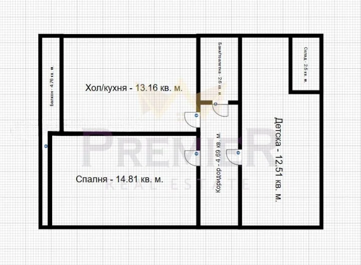 Тристаен апартамент, Погребите -  - снимка 10 - Имоти Премиер
