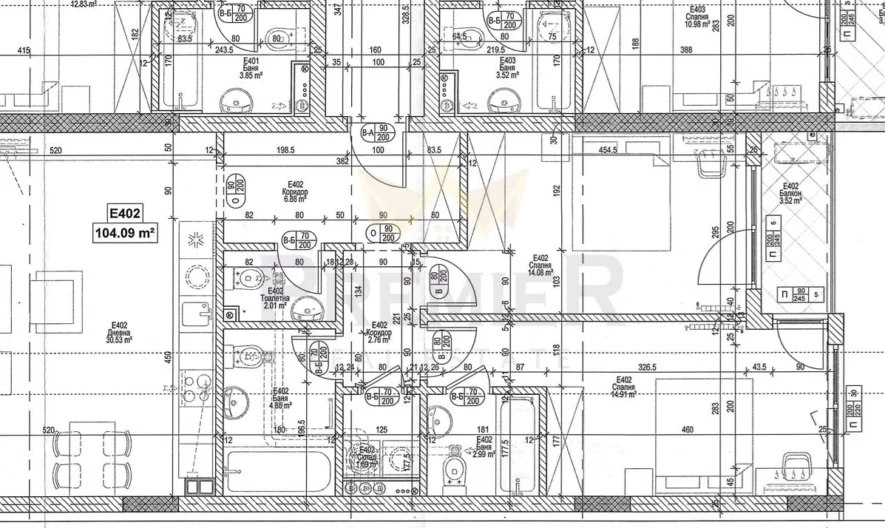 Тристаен апартамент, Полигона - - снимка 8 - Имоти Премиер