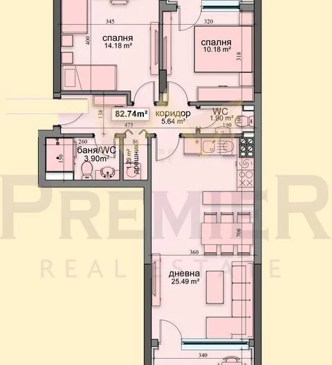 Тристаен апартамент прекрасна панорама -  - снимка 13 - Имоти Премиер