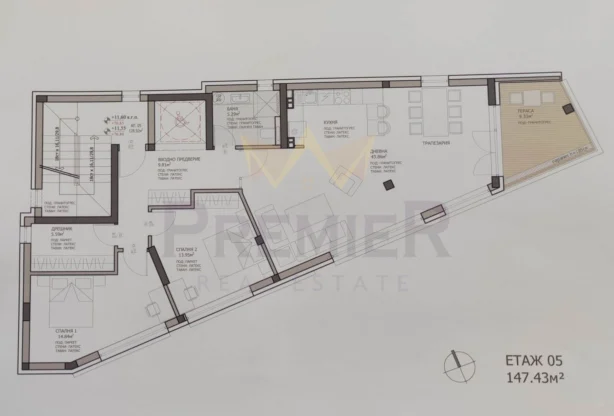 Агенция за недвижими имоти - Имоти Премиер - имот - 957763, Цена: 226000 EUR