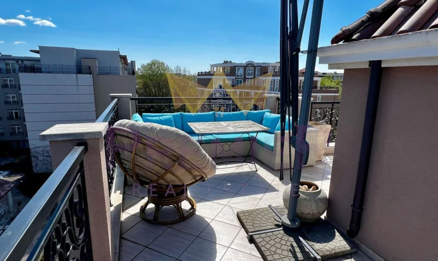 Тристаен апартамент с огромна тераса  Слънчев бряг -  - снимка 17 - Имоти Премиер