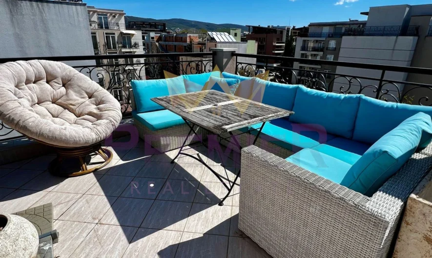 Тристаен апартамент с огромна тераса  Слънчев бряг -  - снимка 2 - Имоти Премиер