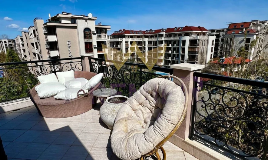 Тристаен апартамент с огромна тераса  Слънчев бряг -  - снимка 25 - Имоти Премиер