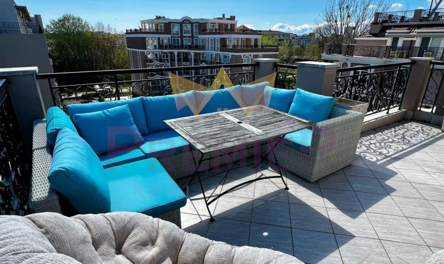 Тристаен апартамент с огромна тераса  Слънчев бряг -  - снимка 3 - Имоти Премиер