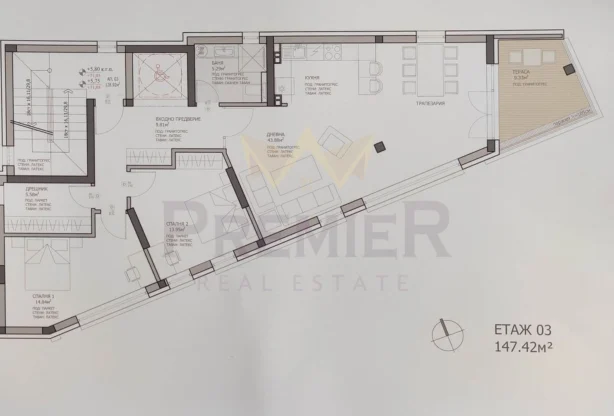 Агенция за недвижими имоти - Имоти Премиер - имот - 764971, Цена: 147440 EUR