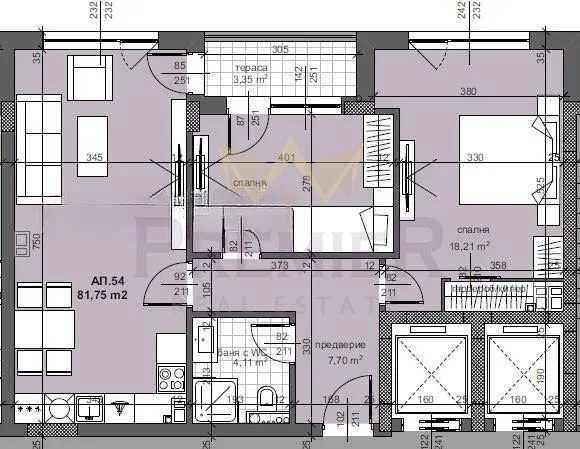 Тристаен апартамент Тракия - - снимка 11 - Имоти Премиер