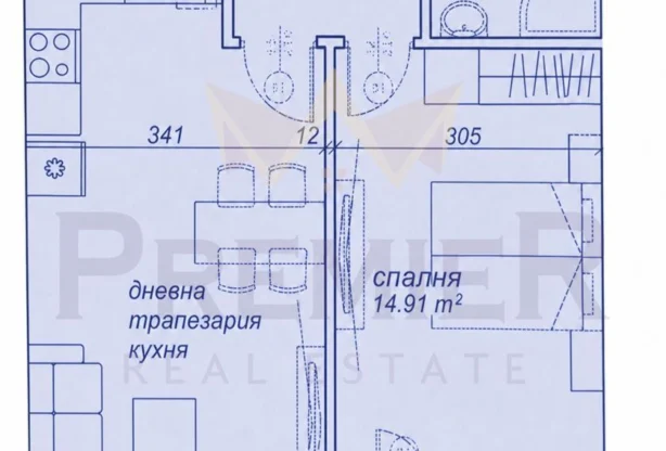 Агенция за недвижими имоти - Имоти Премиер - имот - 1201558, Цена: 183600 EUR