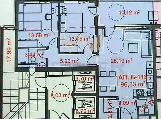 Тристаен апартамент В Central Park Славейков -  - снимка 2 - Имоти Премиер