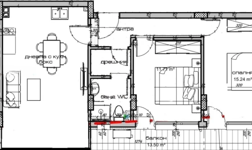 Тристаен апартамент в кв. Изгрев -  - снимка 5 - Имоти Премиер