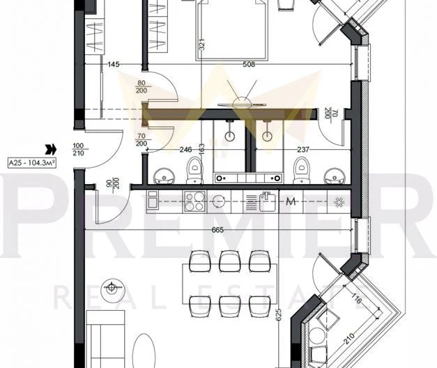 Тристаен апартамент в кв. Виница -  - снимка 1 - Имоти Премиер