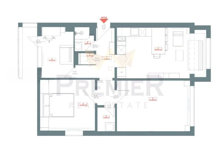 Тристаен апартамент в квартал Гоце Делчев -  - снимка 6 - Имоти Премиер