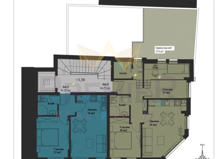 Тристаен апартамент в кв.Банишора -  - снимка 3 - Имоти Премиер