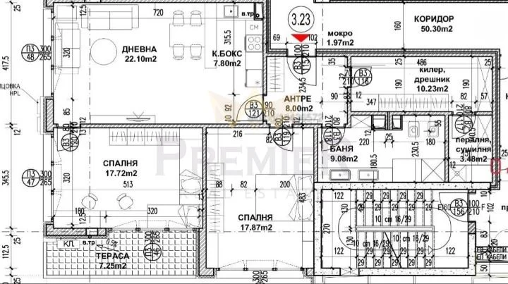 Тристаен апартамент в луксозна сграда „Шантре“, ж-к „Братя Миладинови“, гр. Бургас -  - снимка 7 - Имоти Премиер