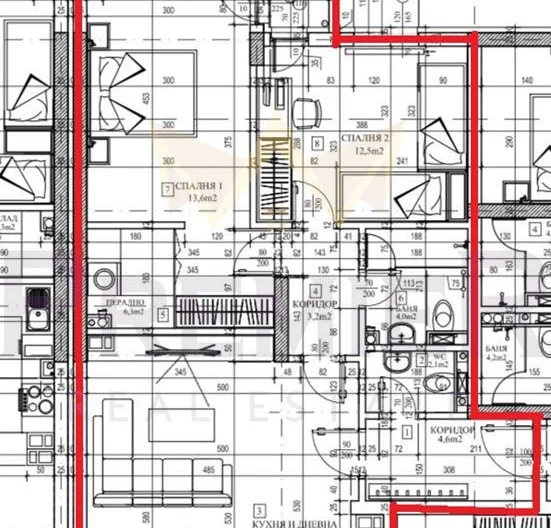Тристаен апартамент в Манастирски ливади – изток - - снимка 4 - Имоти Премиер