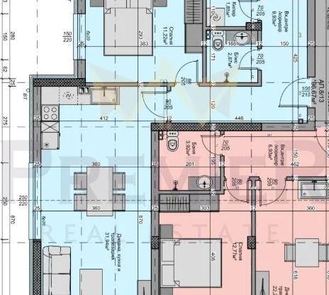 Апартаменти Варна Ален Мак - имот - 1105667 . 105.62 м<sup>2</sup>, Цена: 261093 EUR