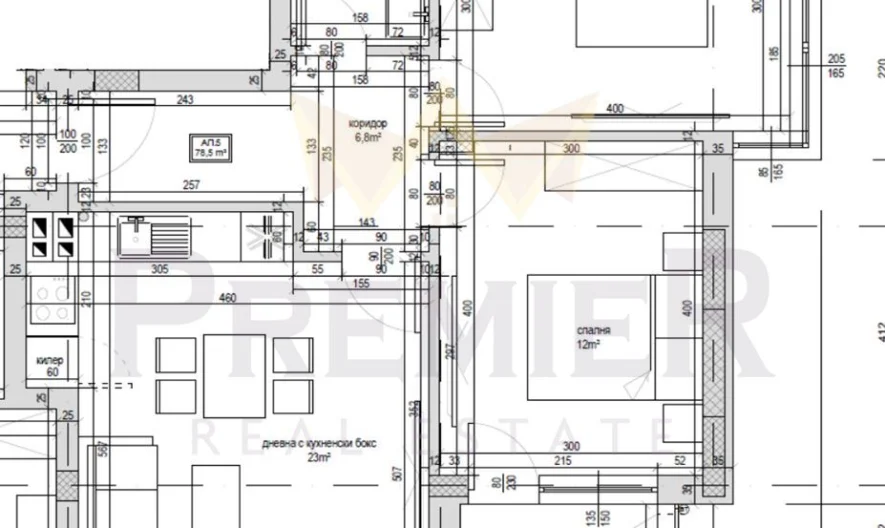 ТРИСТАЕН АПАРТАМЕНТ В НОВА СГРАДА- ГР. ВАРНА, КВ. ВИНИЦА - - снимка 3 - Имоти Премиер