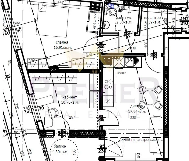 Агенция за недвижими имоти - Имоти Премиер - имот - 1096537, Цена: 158901 EUR