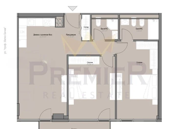 Тристаен апартамент в Оборище - - снимка 7 - Имоти Премиер