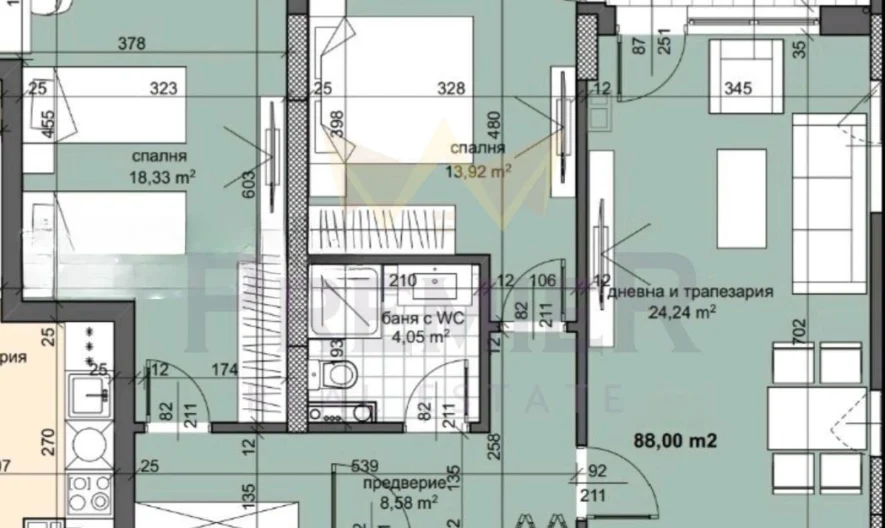Тристаен апартамент в Пловдив, кв. Тракия -  - снимка 10 - Имоти Премиер