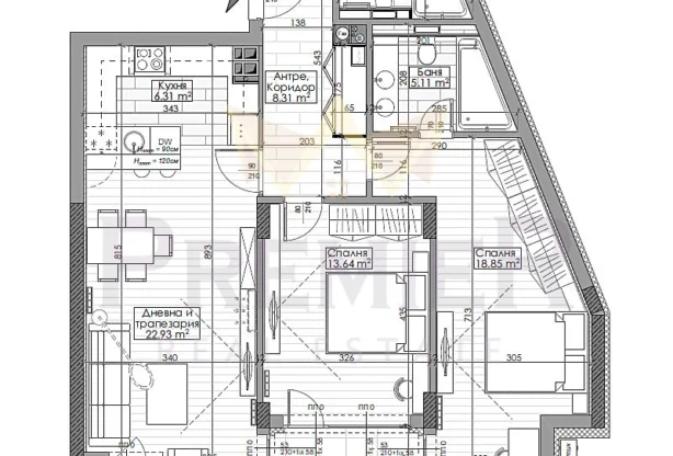 Агенция за недвижими имоти - Имоти Премиер - имот - 1006614, Цена: 317000 EUR