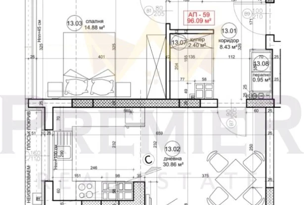 Агенция за недвижими имоти - Имоти Премиер - имот - 1107099, Цена: 191000 EUR