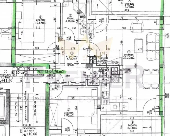 Тристаен апартамент за продажба във Виница -  - снимка 1 - Имоти Премиер