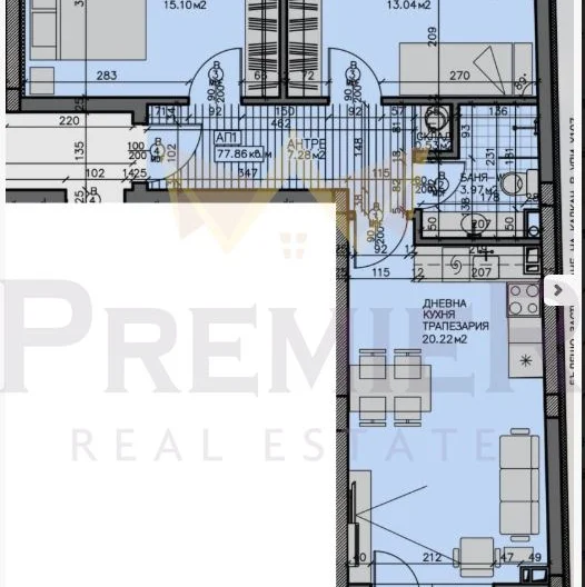 Тристаен апартамент Зорница -  - снимка 1 - Имоти Премиер