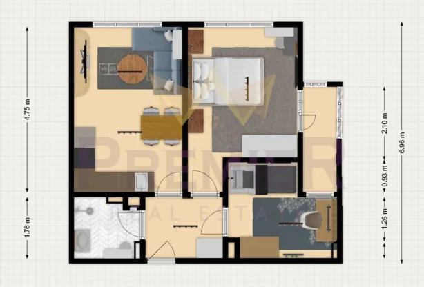 Агенция за недвижими имоти - Имоти Премиер - имот - 1155321, Цена: 174000 EUR