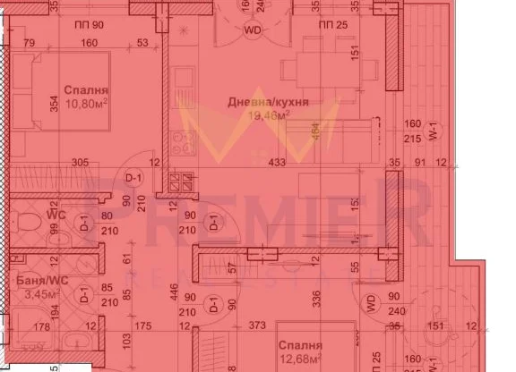 Агенция за недвижими имоти - Имоти Премиер - имот - 913536, Цена: 129500 EUR
